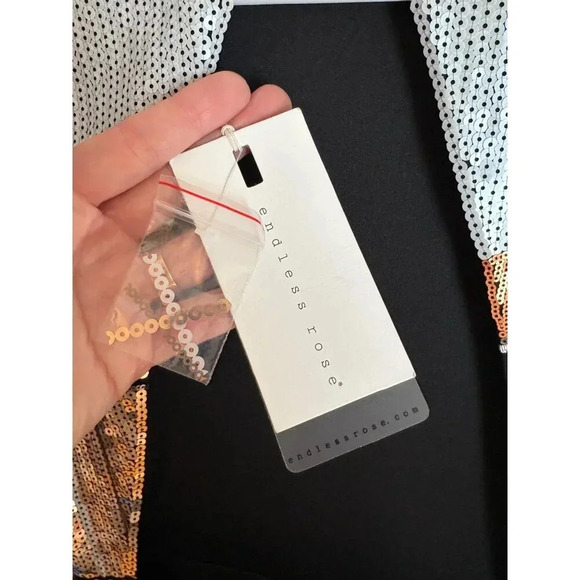 REVOLVE Endless Rose NWT Sparkle Like You Mean It Mini Party Dress Size XS - Picture 13 of 14